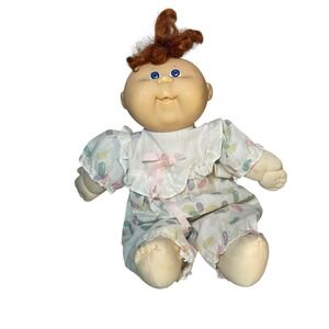 Vintage 1978 1983 Cabbage Patch Doll Baby Toddler Red Hair Blue Eyes‎